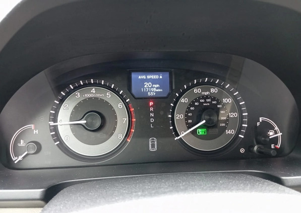Honda Odyssey cena 92500 przebieg: 187000, rok produkcji 2015 z Hrubieszów małe 596